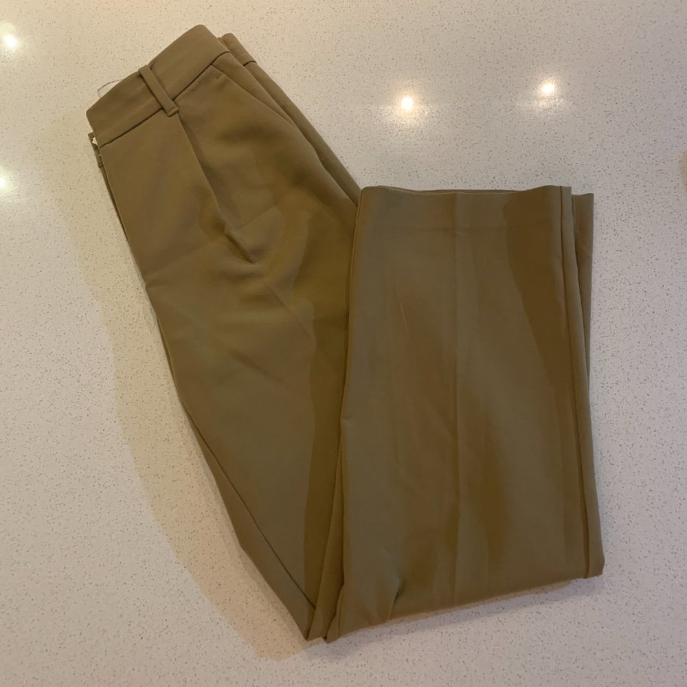 Wilfred Ibiza Pant High-waisted, wide-leg pants size 4, camel